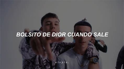 bolsito de dior cuando sale (Letra/Lyrics) .